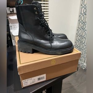 Ash STYX military style combat boots size 40M